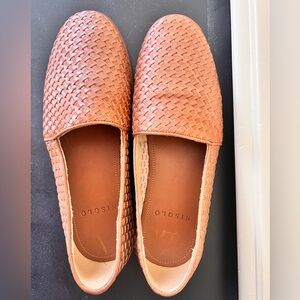Nisolo Woven Leather Mara Slip On Shoes